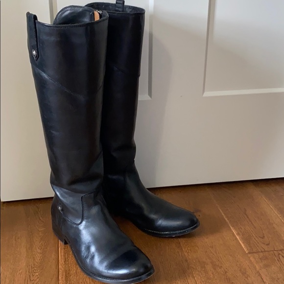 leather riding boots size 9